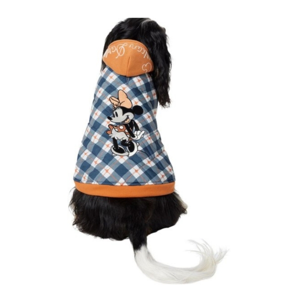 New Disney Minnie Mouse Quilted Puffer Coat Dog Winter Jacket Size XL Dog Coat - Picture 3 of 8
